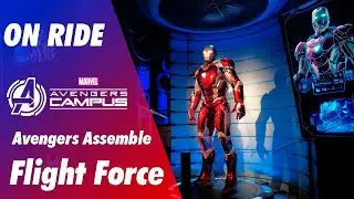 POV ON RIDE | Flight Force | Avengers Campus Walt Disney Studios | Disneyland Paris 2022