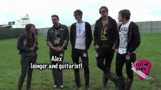 Interview Attention Thieves - Leeds Festival 2012 - Give Me A Pick!