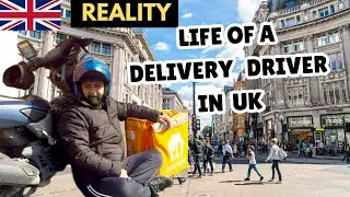 Delivery Driver Life In UK Reality | A Day in the Life of a UK Food Delivery Driver 🚴&zwj;♂️🍔