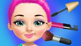 Fun Girls Care Games - Baby Girl Hair Salon Makeup Makeover Pop Stars App For Kids
