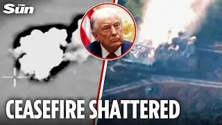 Thailand launches airstrikes inside Cambodia just HOURS after Trump's ceasefire announcement