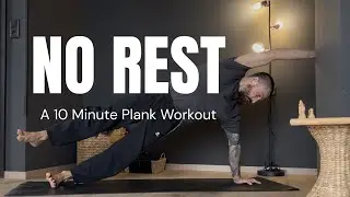 10 MIN PLANK & OBLIQUES WORKOUT | Dynamic Side Planks | No Rest