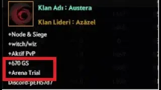 +670 gs - Aktif town &  v sunucu guildi austera