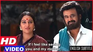 Lingaa Tamil Movie Scenes HD | Rajinikanth Refuses To Go To His Village | Sonakshi Sinha | AR Rahman