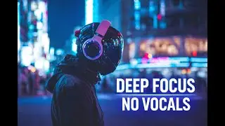 Late Night Coding in a Neon City  Focus Synthwave Mix