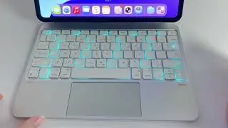 Real Haptics + Per-Key RGB! The Ultimate iPad Pro Keyboard (ZZFG ZK35X)