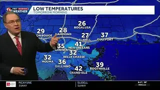 Very cold mornings through Tuesday