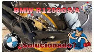 BMW R1250GS || problemas con el freno trasero || posible solución en español.