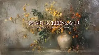 Vintage Still life TV Screensaver Digital Art