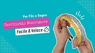 Cerchietto Macramore facilissimo 😉