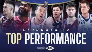 IBSA Top Performance - Gameday 12 Serie A Unipol 2025/2026