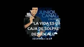 JUNIOR CANALES    -       ''LA VIDA ES UNA CAJA DE SOLPRESAS''      -      (KARAOKE)