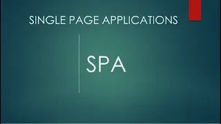 SINGLE PAGE APPLICATIONS VS MULTIPAGE APPLICATIONS #SPAs #basicsofspas
