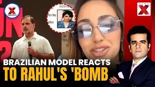 Brazilian Model Reacts To Rahul's Vote Chori Allegations | NewsX Deepdive