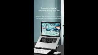Portable Foldable Laptop Booster Stand Review | Laptop Cooling Stand for Work & Travel