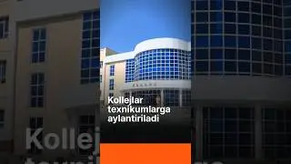 O&lsquo;zbekistonda kasb-hunar maktablari va kollejlar texnikumlarga aylantiriladi