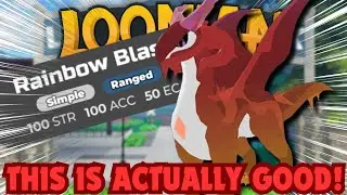 THIS IS ONE OF THE ONLY GOOD RAINBOW BLAST USERS! - Loomian Legacy PvP