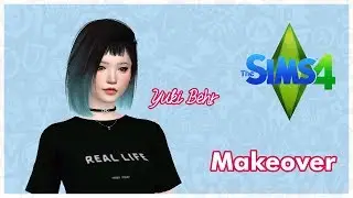 YUKI BEHR MAKEOVER // The Sims 4 + CC Links