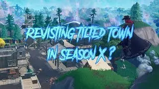 Tilted Town in Season 10 Glitch?? | Fortnite Battle Royale