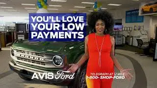 You'll Love Your Avis Ford! | 2025 Ford Bronco Big Bend Lease Deal | Telegraph at 12 Mile