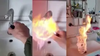 Fire-breathing faucet? Household tap water ignites in China