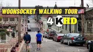 Walking Tour Woonsocket | Blackstone Valley 4k HD @Bereporter