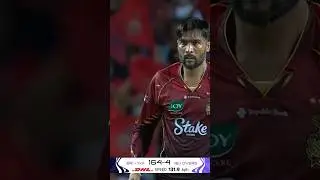 Mohammad Amir's TEXTBOOK yorker! 🔥