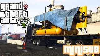 &ldquo;Minisub&rdquo; | Steal The Submarine For The Merryweather Heist | GTA V PS5 4K