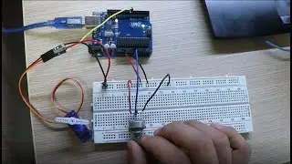 Controlar un Servomotor con un Potenci&oacute;metro - TUTORIAL [Proyectos f&aacute;ciles con Arduino]