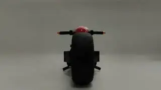 The Bullet (LEGO R/C Hubless Bike) NEW Steering system