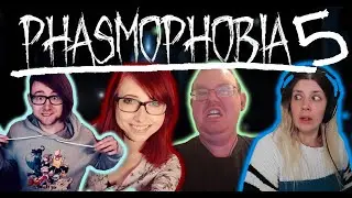WE DID IT! Phasmophobia Pt 4 (Ft Larvygames, its Twiggie, GeneralWiggins)