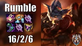 Rumble vs Nidalee JUNGLE - Patch 13.11 euw1 CHALLENGER