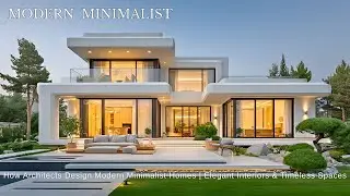 Crafting Modern Minimalist House Design | Luxury Interior & Exterior Architectural Inspiration