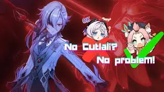 How I deal good damage even if I don't have Citlali (F2P Build and Guide) | Genshin Impact #furina 