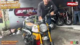 MINI MONKEY(150CC-INJEKSI)KITA KIRIM COD KE PURWOREJO #sukarajamotorminibandung 