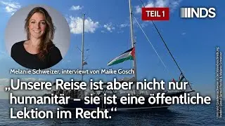 &bdquo;Unsere Reise ist aber nicht nur humanit&auml;r &ndash; sie ist eine &ouml;ffentliche Lektion im Recht.&ldquo; Teil 1 NDS