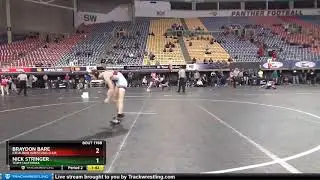 Junior 106 Braydon Bare Excalibur Wrestling Club Vs Nick Stringer Team California
