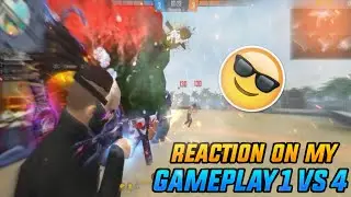 free fire one vs four situation mass gameplay #gamingicon #icongamer