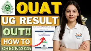 ouat result 2025 | ouat ug result 2025 | how to check ouat result | mahir academy