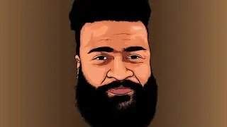 How to Cartoon yourself ! using mouse/Vector art Tutorial/ Vector portrait ( Adobe illustrator)