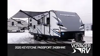 2020 Keystone Passport 240BHWE Travel Trailer RV Video Tour - Voyager RV Centre