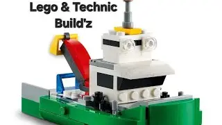 Time Lapse Build of Lego Creator 3in1 (31113) Tug Boat