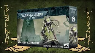 Warhammer 40k  Necrons Nekrosor Ammentar - Розпаковка  #necrons 