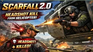 Flying Helicopter Se Enemy Down 😱 | ScarFall 2.0 Gameplay