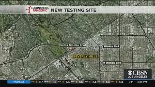 COVID-19 Testing Site Opens In Beverly Hills