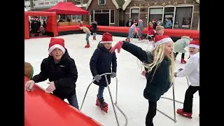 Schaatsplezier op kunstijsbaan in Hippolytushoef