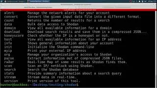 Shodan CLI - Setting API key