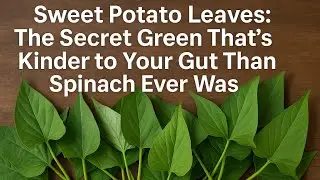 Polite Greens with a Tiny Soundtrack: Sweet Potato Leaves Won&rsquo;t Blow Up Your Dinner Party