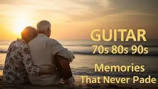 Relaxing Acoustic Guitar Instrumentals 70s 80s 90s🎸 | Beautiful Music for Sleep & Calm Nights