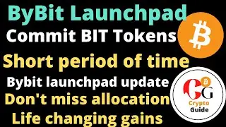 Bybit launchpad Commit BIT tokens now